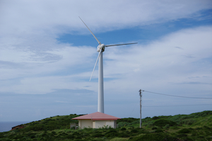 沖縄電力風力発電所